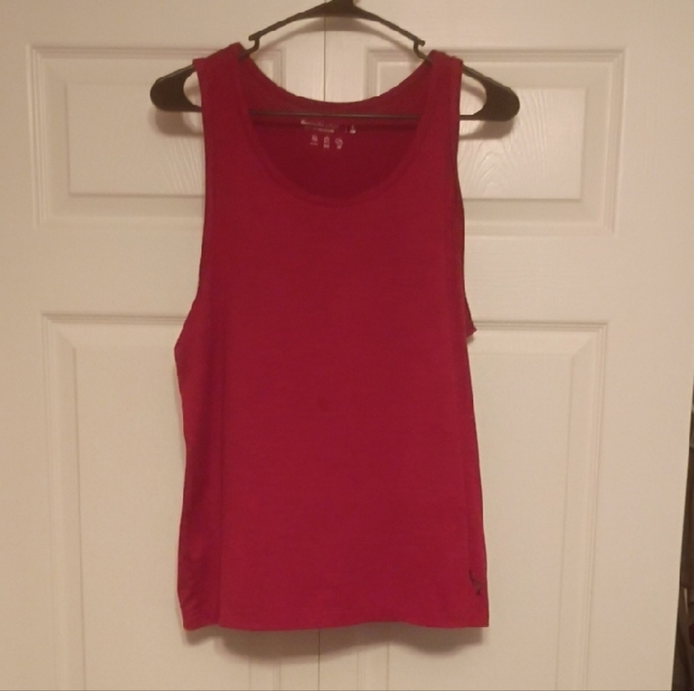 Abercrombie & Fitch Men's Deep-Red Tank Top..NWOT